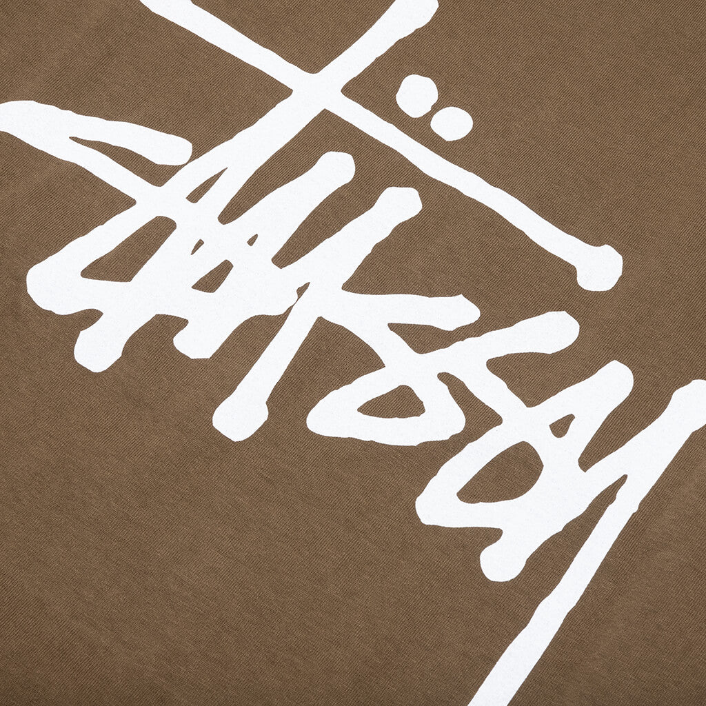 Basic Stussy Pig. Dyed L/S Tee - Brown - Image 4