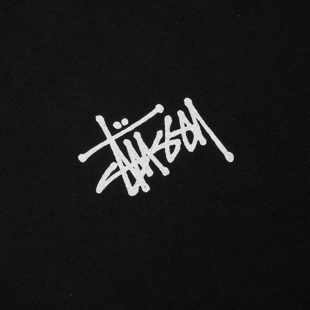 Basic Stussy Pig. Dyed Tee - Black - Image 3