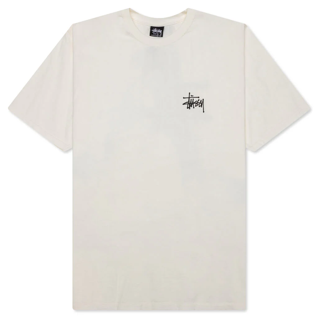 Basic Stussy Pig. Dyed Tee - Natural