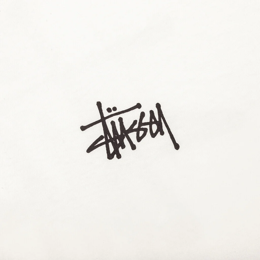 Basic Stussy Pigment Dyed Tee - Natural - Image 3