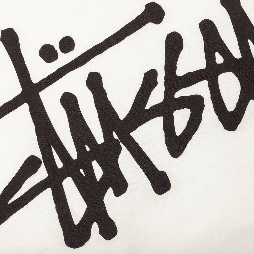 Basic Stussy Pigment Dyed Tee - Natural - Image 4