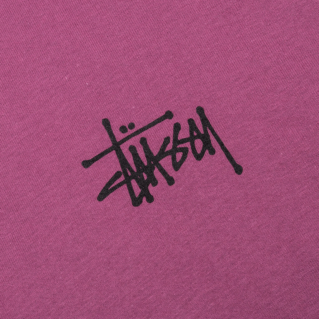 Basic Stussy Tee - Berry - Image 3