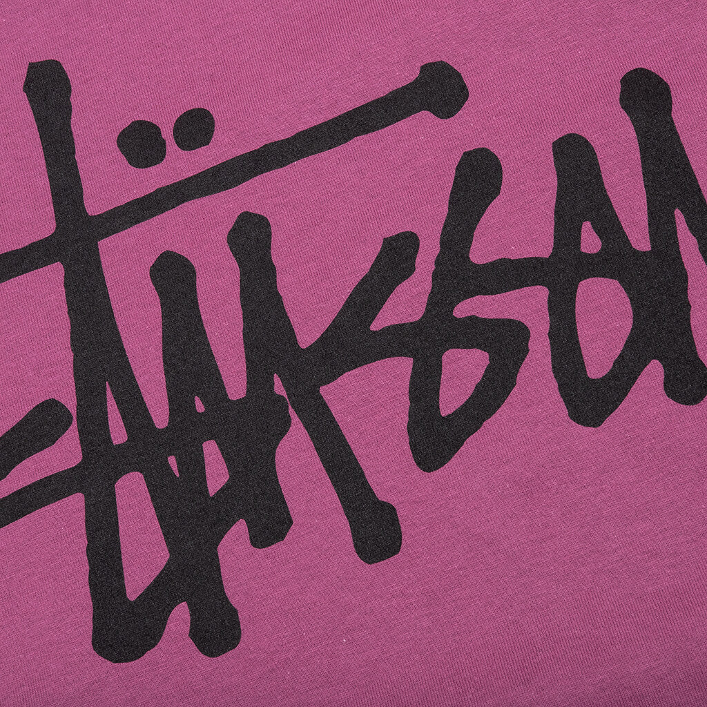 Basic Stussy Tee - Berry - Image 4