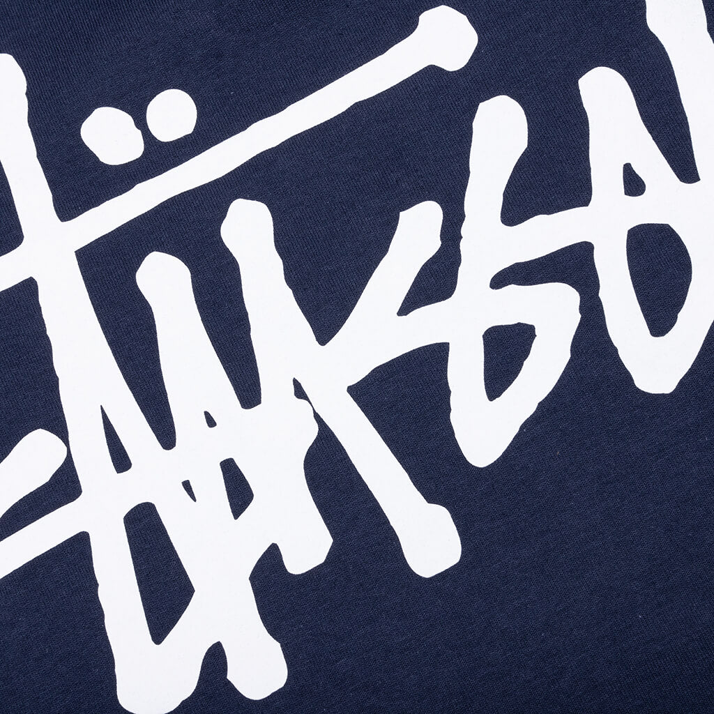 Basic Stussy Tee - Navy - Image 4