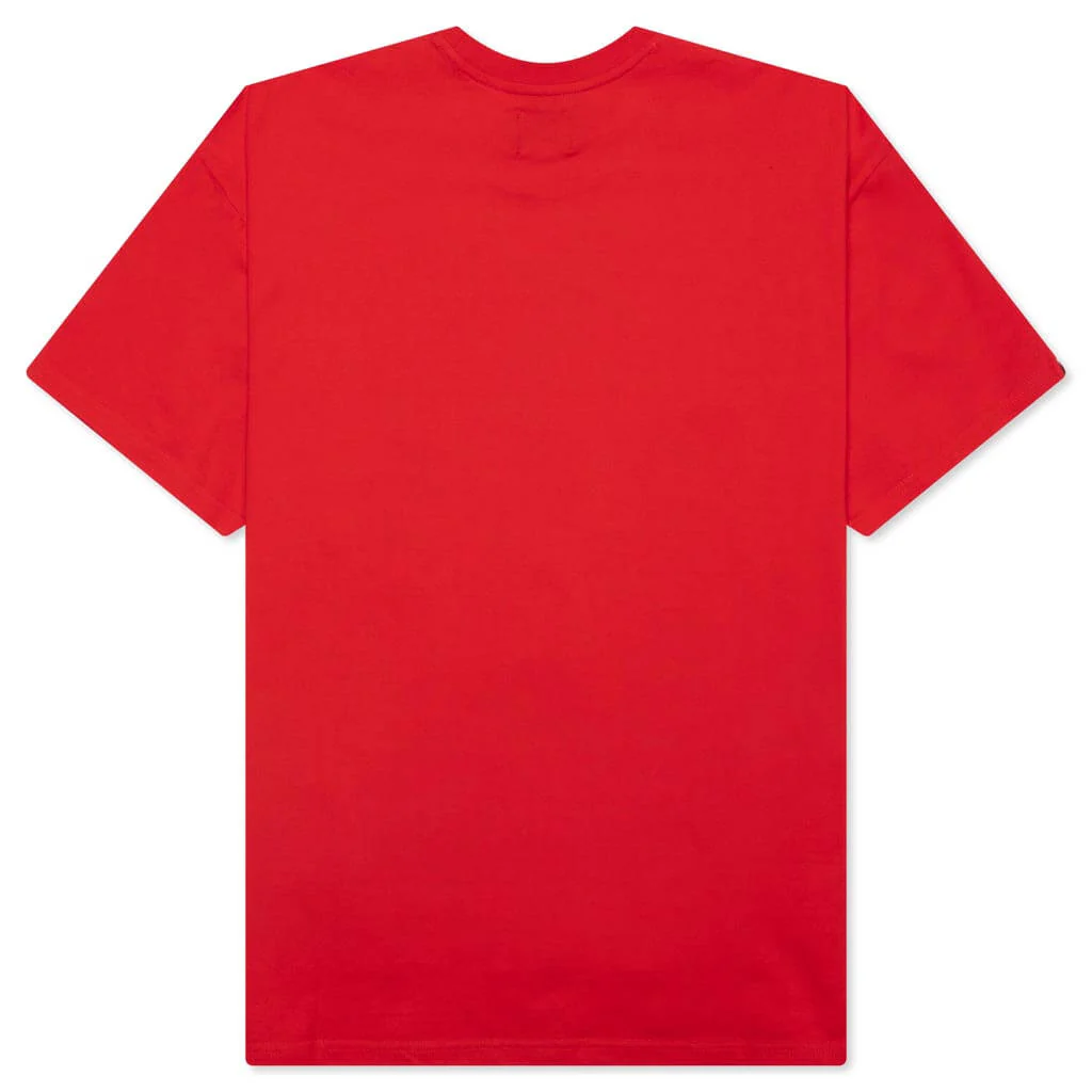 BB Small Arch S/S Knit - Poppy Red - Image 2