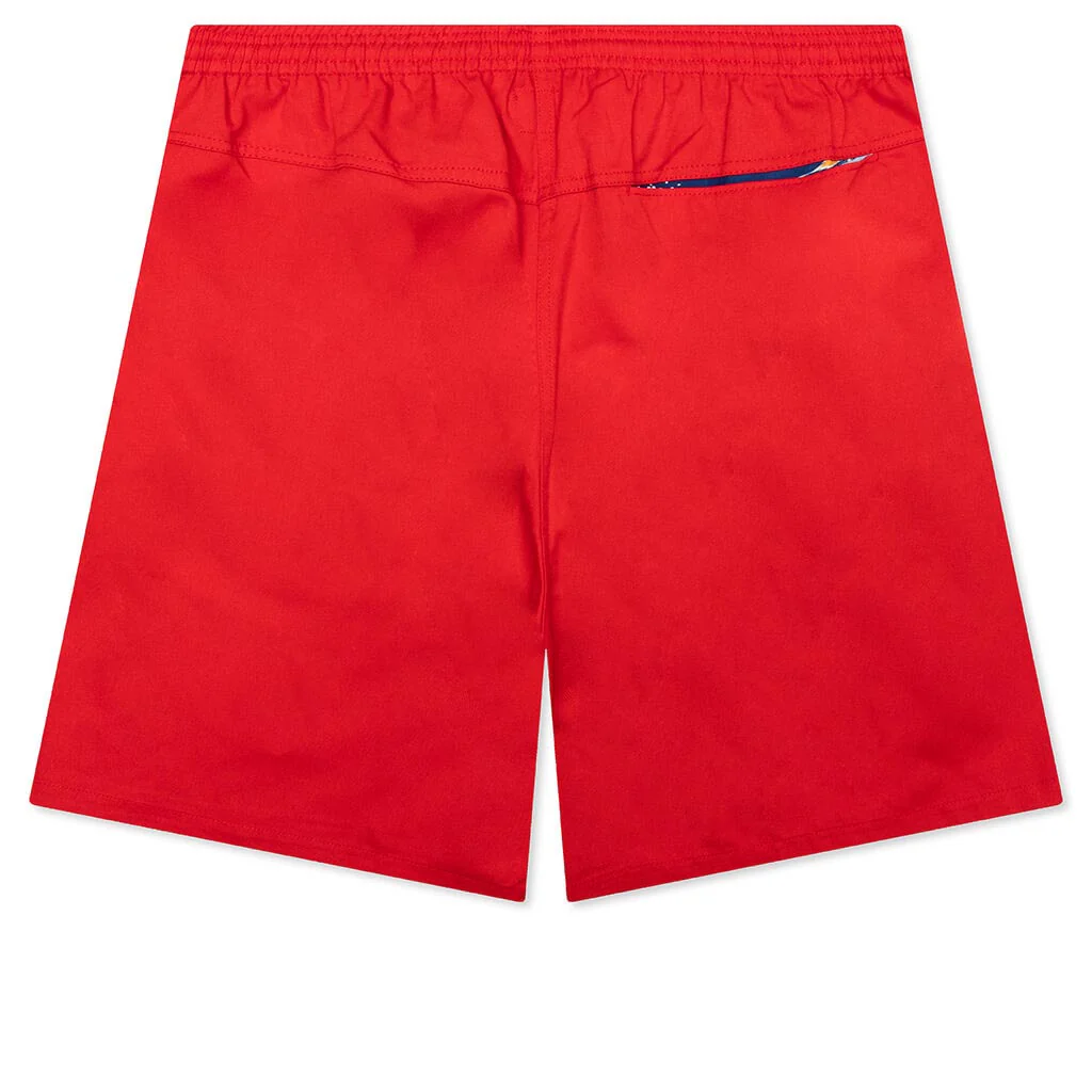 Beach Shorts - Red - Image 2