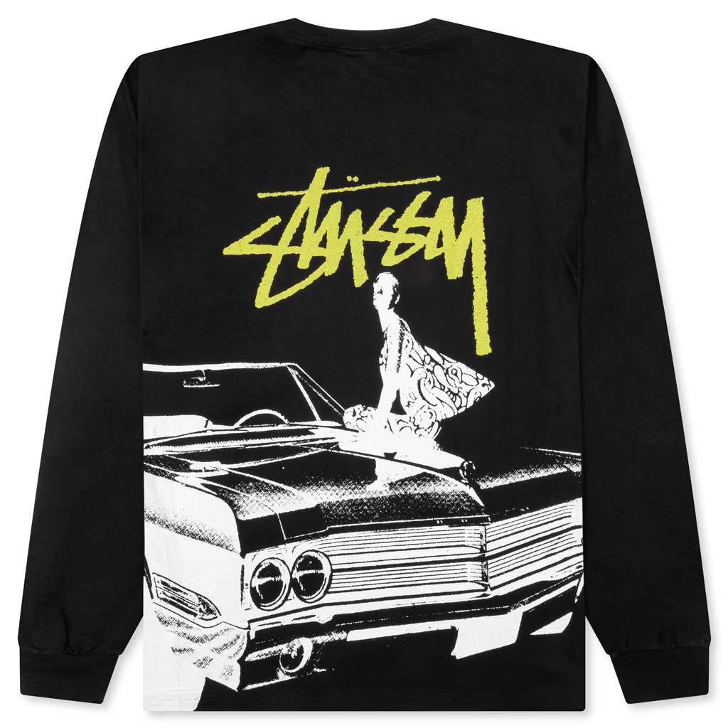 Beat Crazy L/S Tee - Black - Image 2
