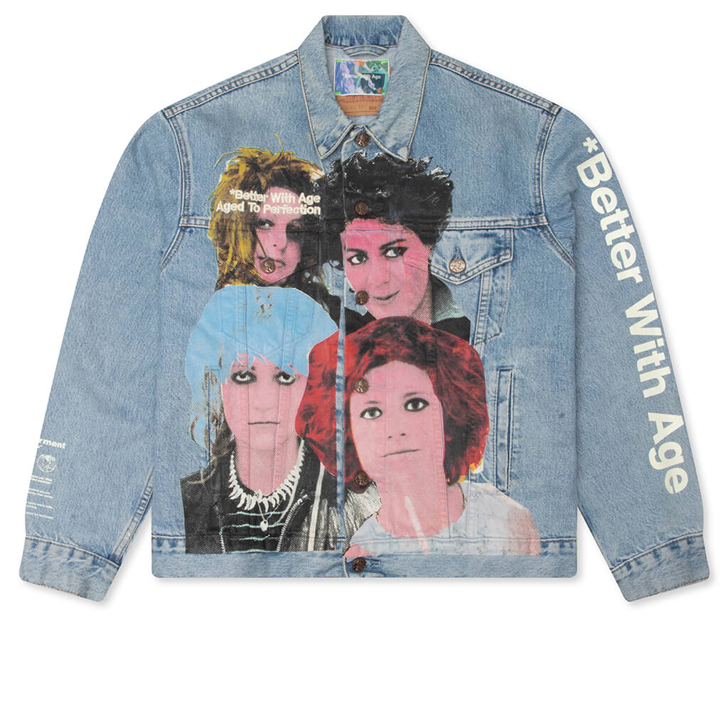 Blanche Denim Trucker Jacket - Indigo