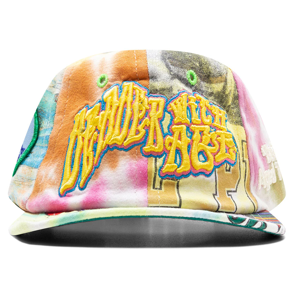 Deader With Age Reconstructed Tie-Dye Hat - Tie Dye