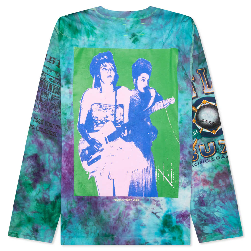Encore Tie Dye Reversible L/S Tee - Multi - Image 2
