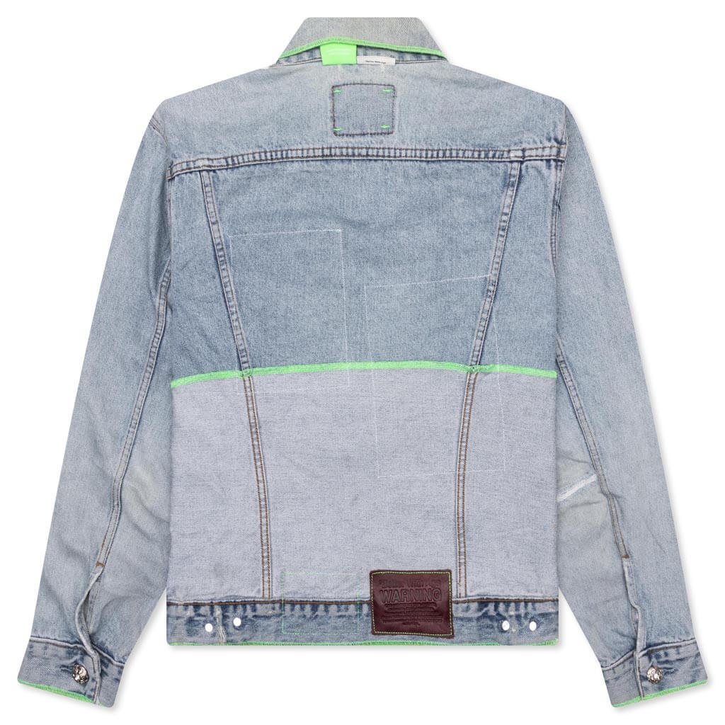 Escapade Reversible Denim Jacket - Blue - Image 2