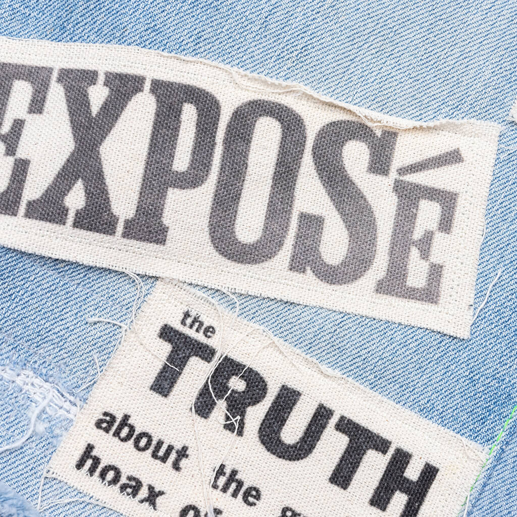 Exposé Triple-Wide Denim Short - Indigo - Image 4
