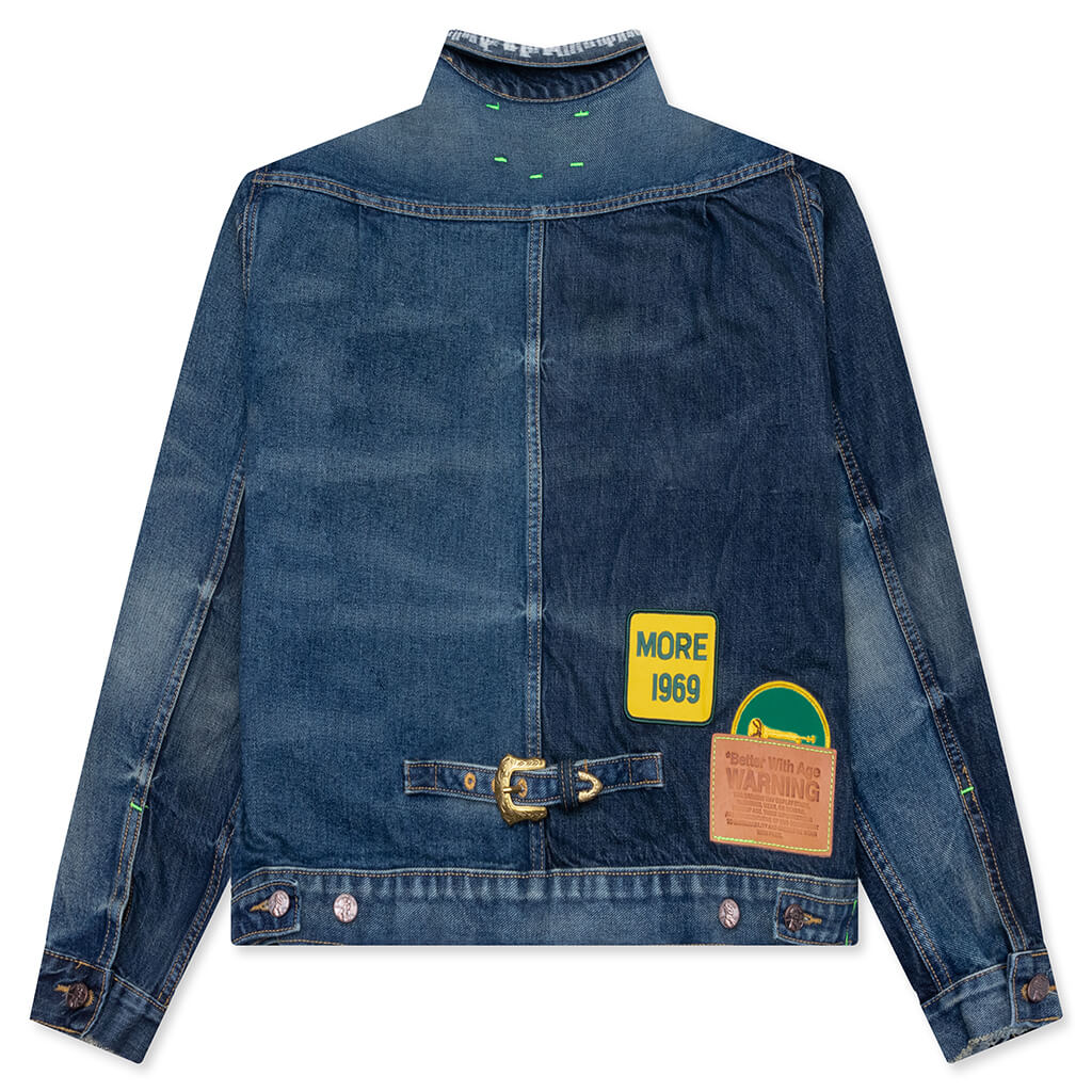 Gentlemen's 2.5 Denim Jacket - Indigo - Image 2