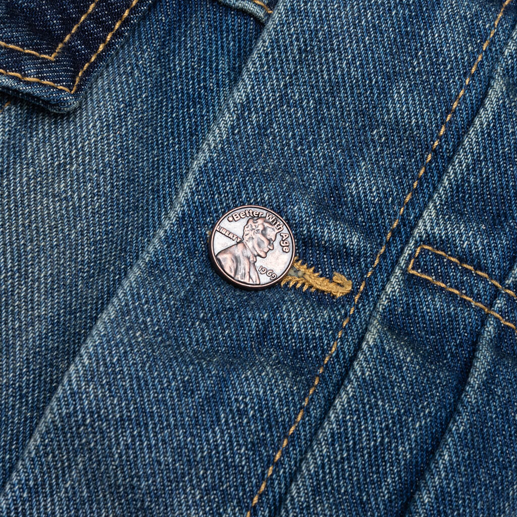 Gentlemen's 2.5 Denim Jacket - Indigo - Image 5