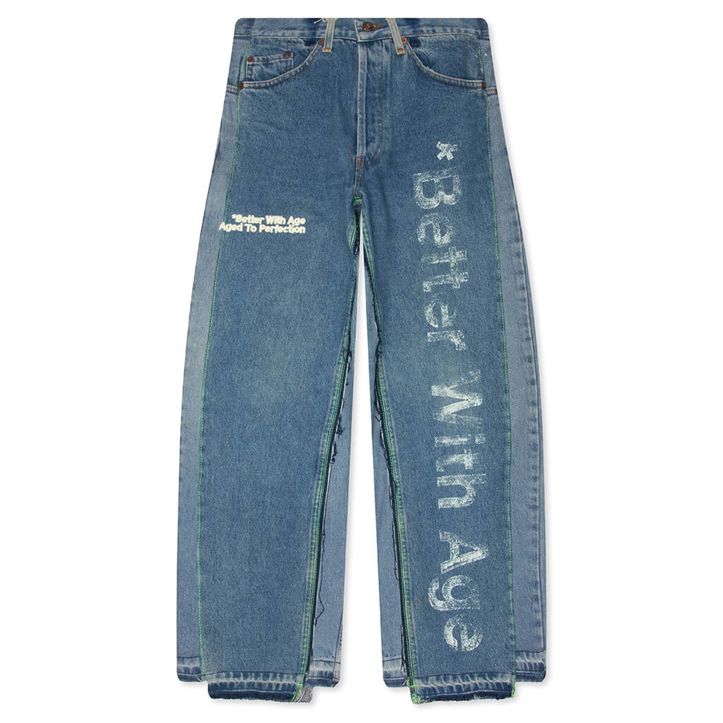 In Case You Forgot Triple-Wide Denim - Indigo