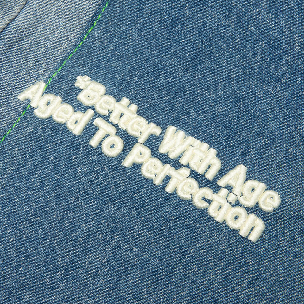 In Case You Forgot Triple-Wide Denim - Indigo - Image 4