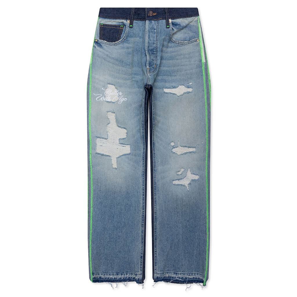 Luna Denim Trouser - Indigo