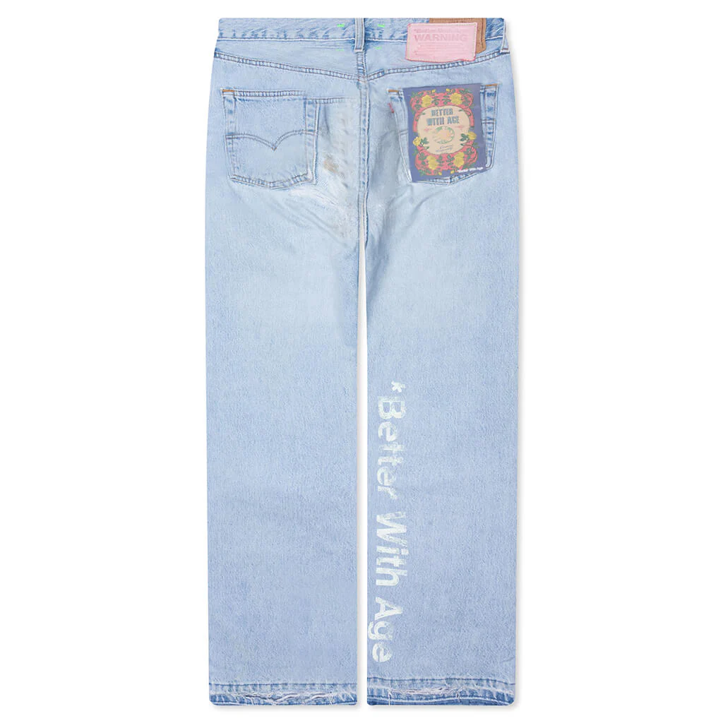 Moniker Denim Trouser - Indigo - Image 2