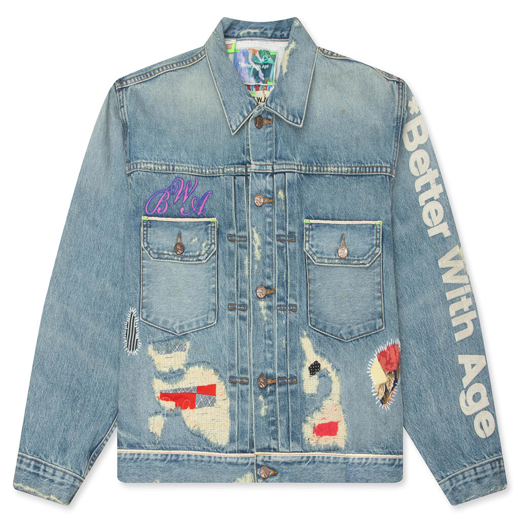 Repair Type 2 Denim Jacket - Indigo