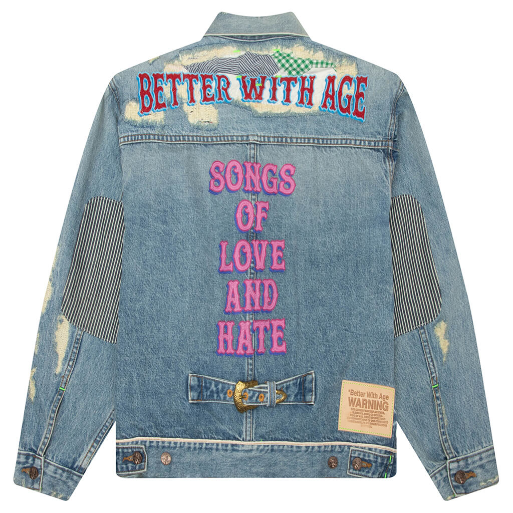 Repair Type 2 Denim Jacket - Indigo - Image 2
