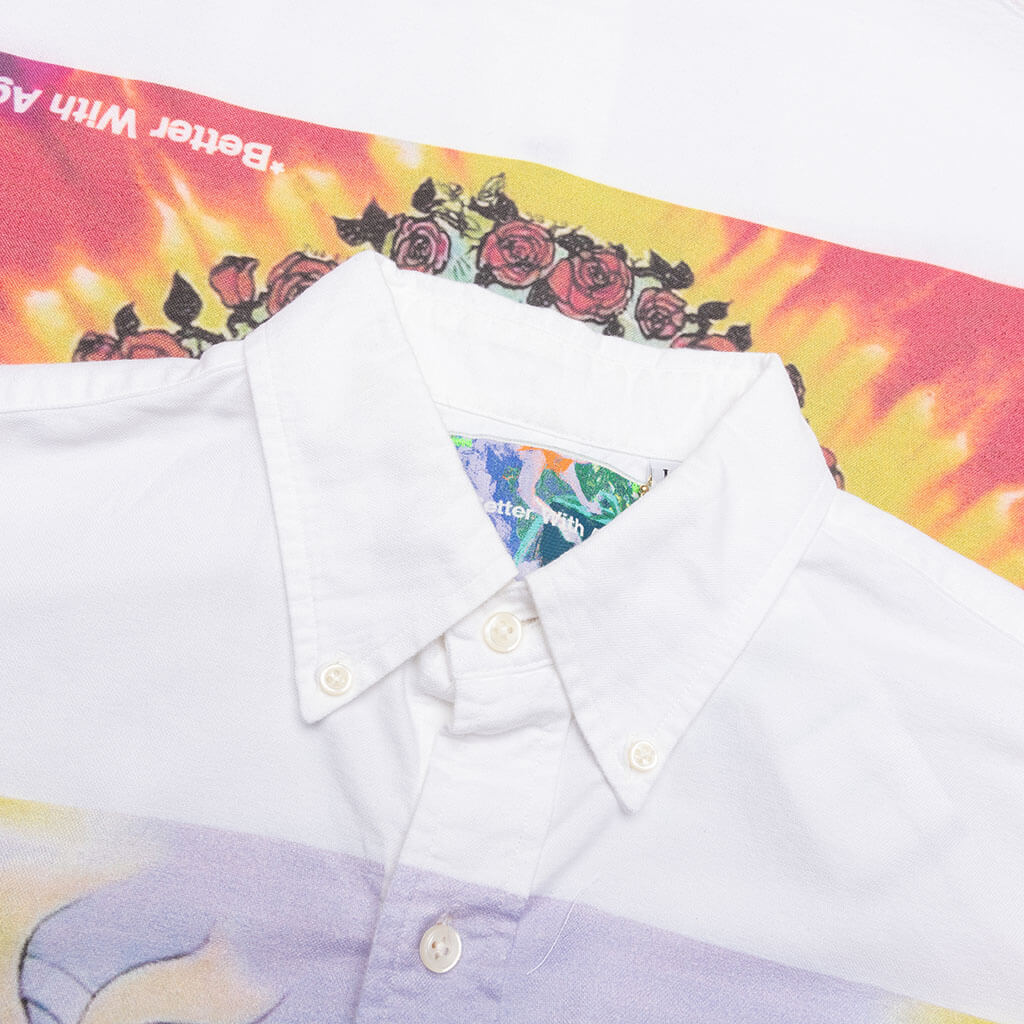 Road Trip Button-Down Shirt - White - Image 3