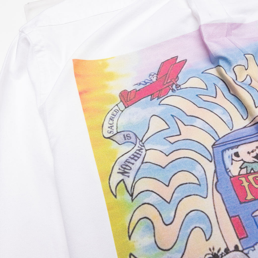 Road Trip Button-Down Shirt - White - Image 4