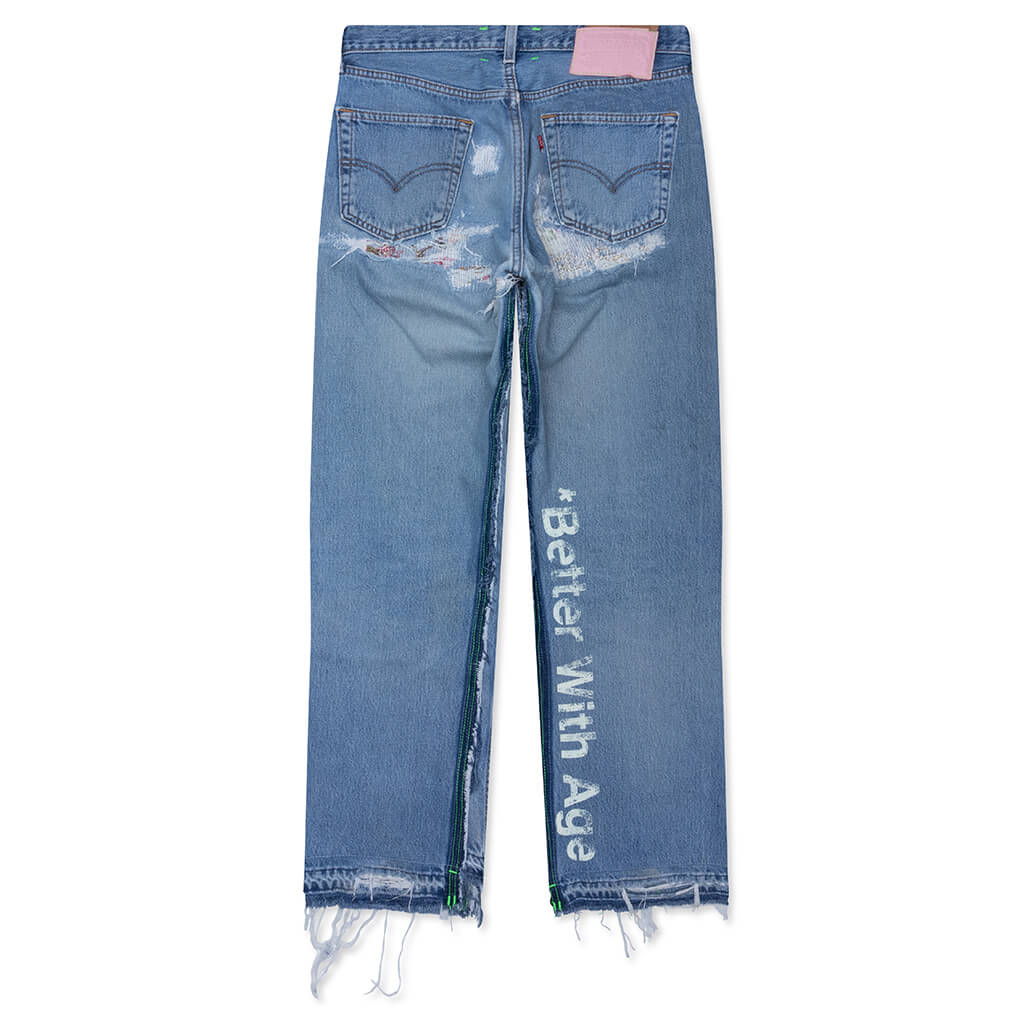 Sterling Repair Denim Trouser - Indigo - Image 2
