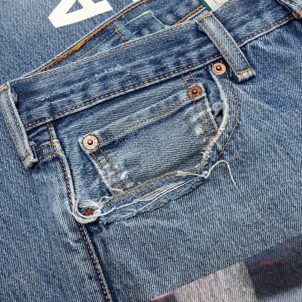 Tabloid Denim - Blue - Image 3