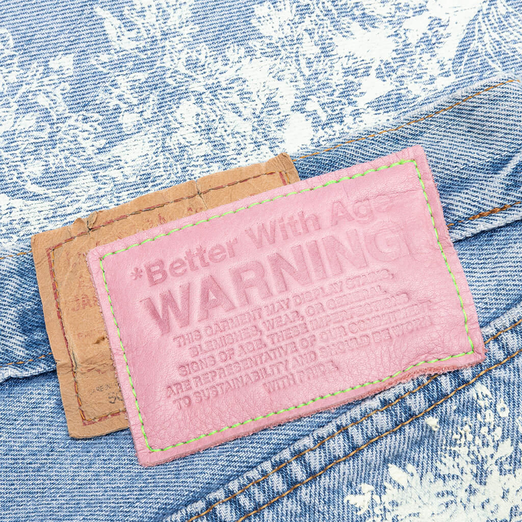 Teresa Double-Wide Denim Short - Indigo - Image 3