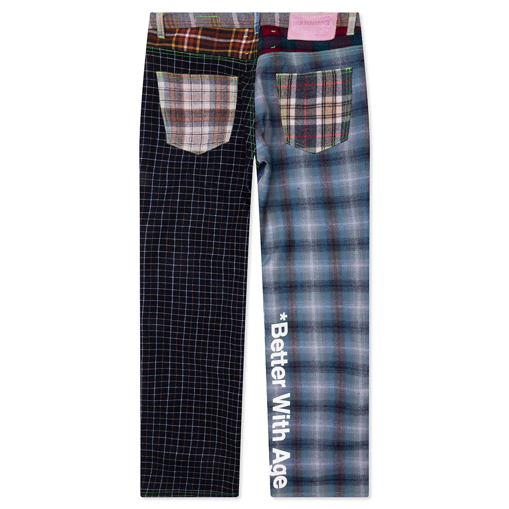 *Better with Age x Pendleton Newport Mixed Media Trouser - Multi - Image 2
