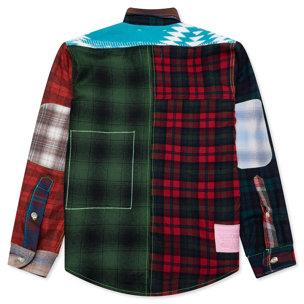 *Better with Age x Pendleton Whitney Reversible Flannel Overshirt - Multi - Image 2