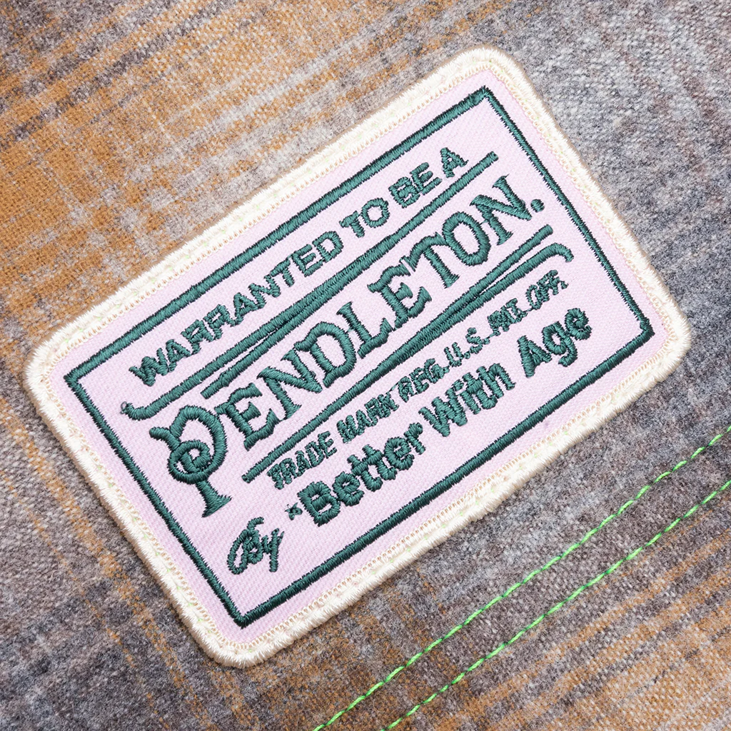 *Better with Age x Pendleton Whitney Reversible Flannel Overshirt - Multi - Image 4