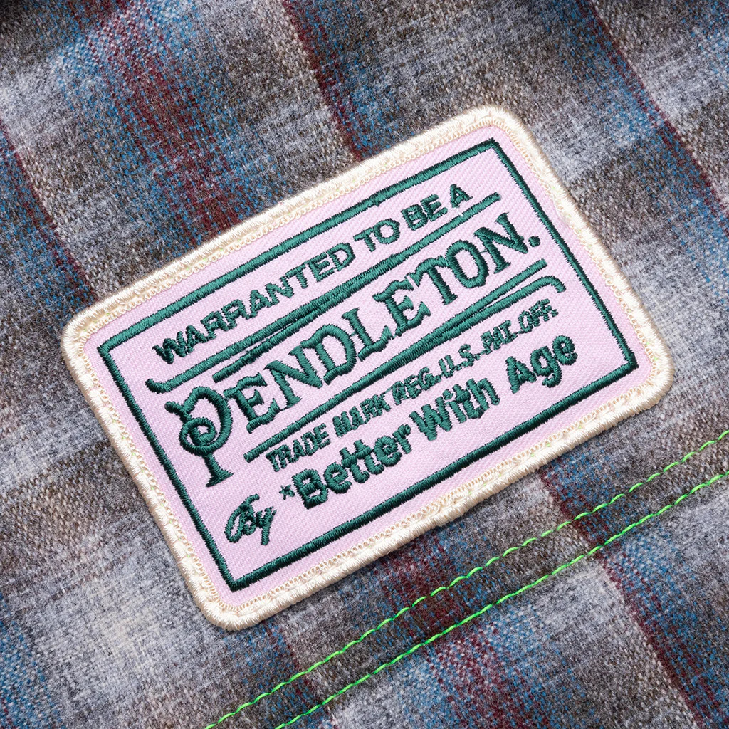 *Better with Age x Pendleton Whitney Reversible Flannel Overshirt - Multi - Image 4