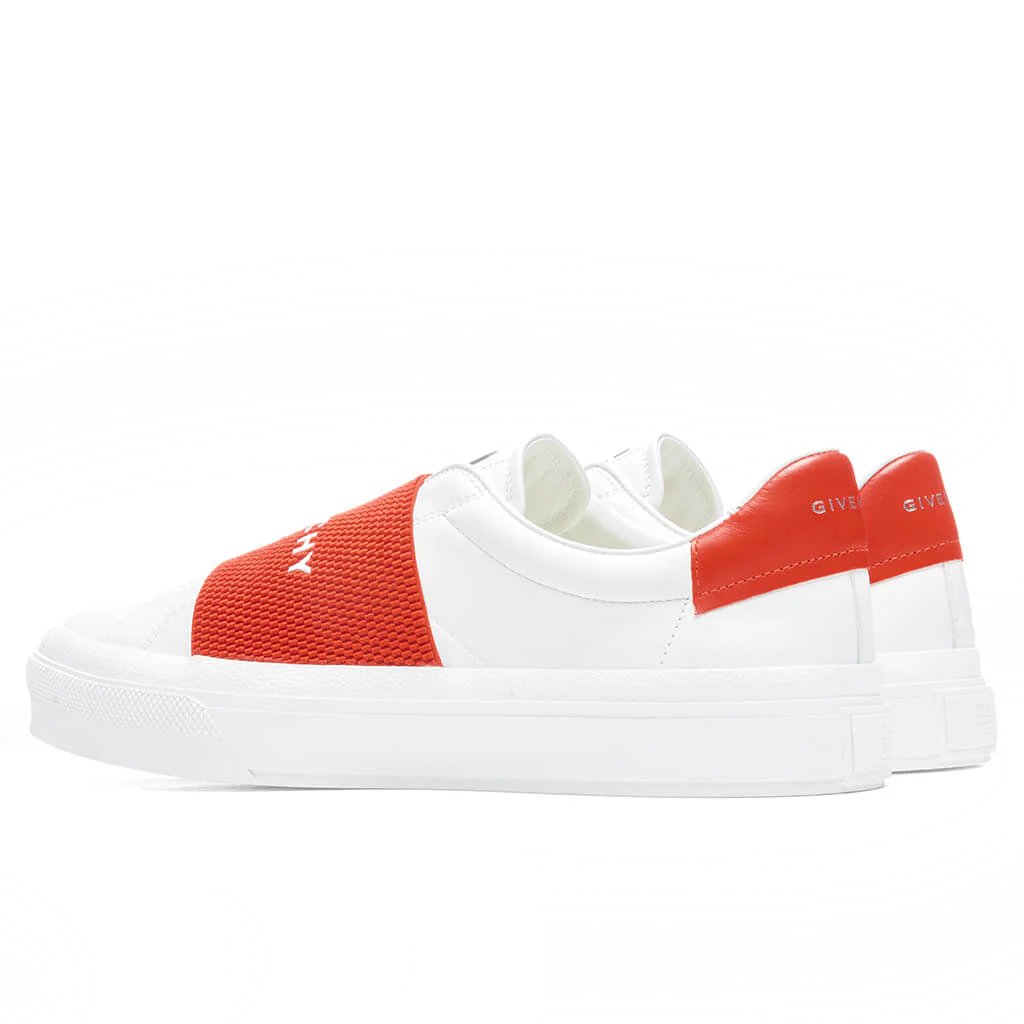 City Sport Sneakers - White/Red - Image 3