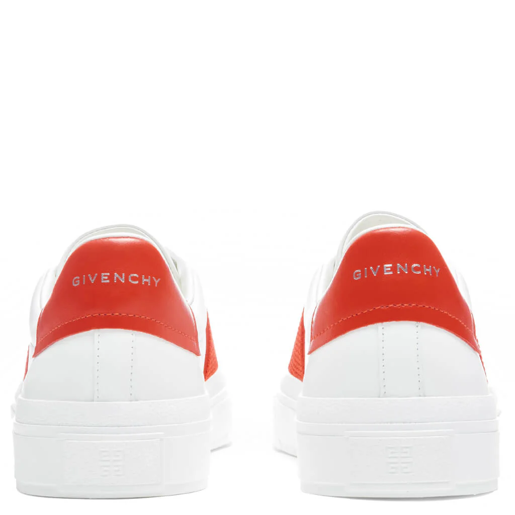 City Sport Sneakers - White/Red - Image 4