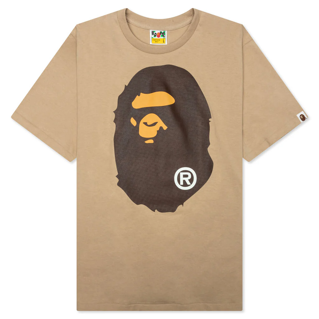 Big Ape Head Tee - Beige