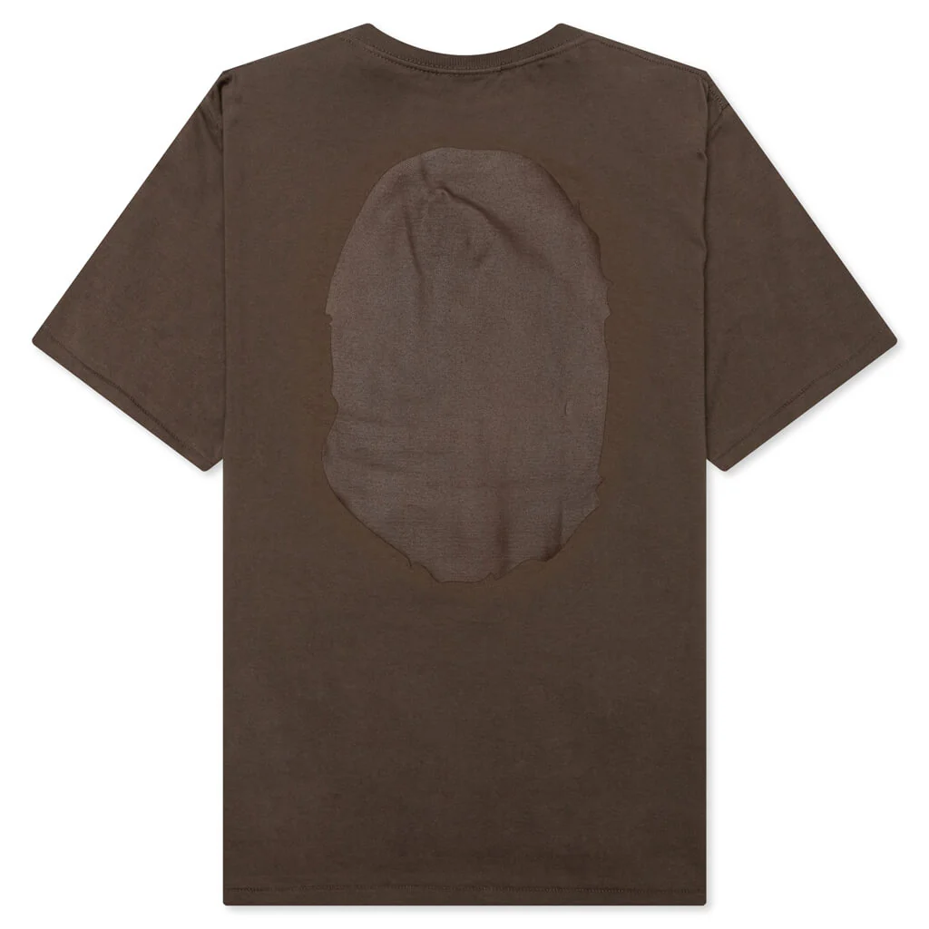 Big Ape Head Tee - Brown - Image 2