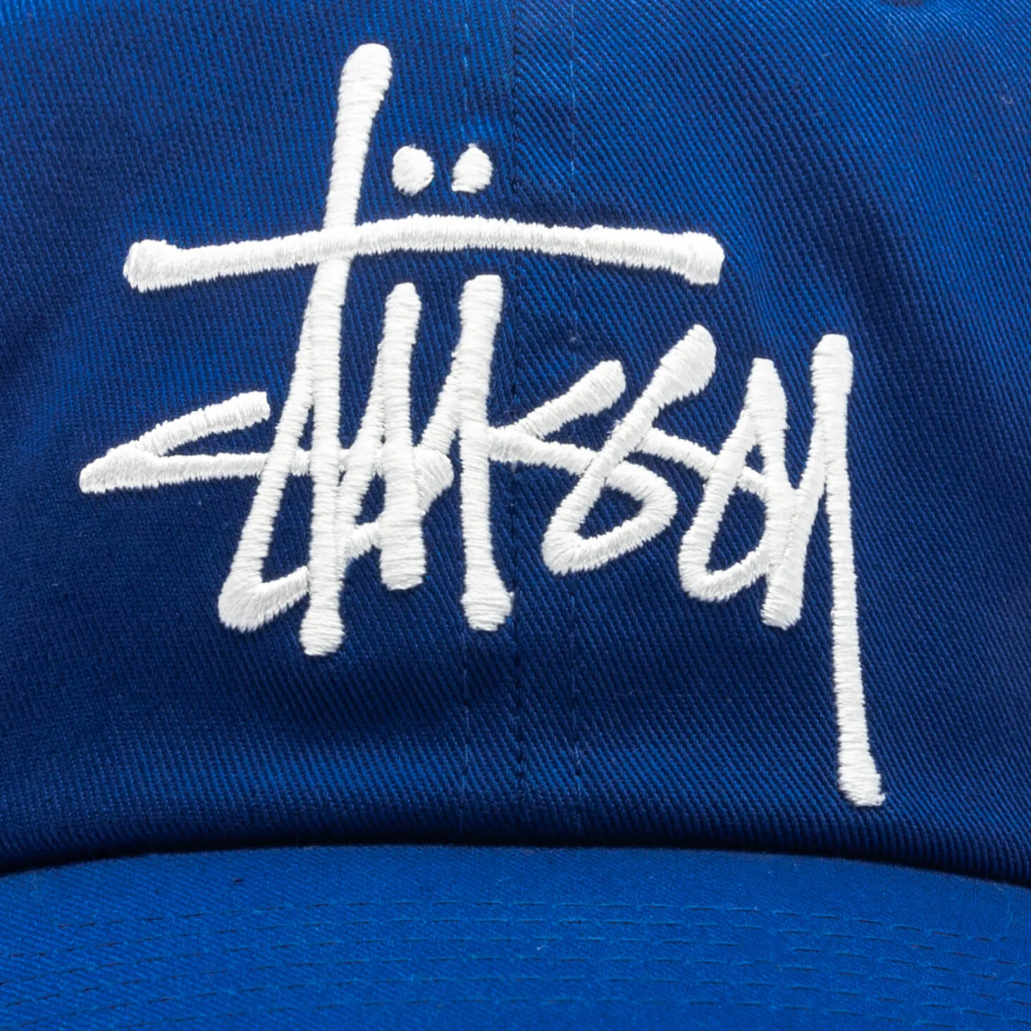 Big Basic Vintage Cap - Royal - Image 2