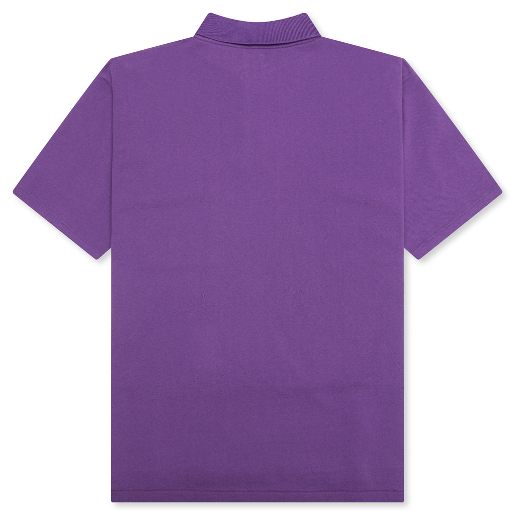 Big Polo Shirt - Purple - Image 2