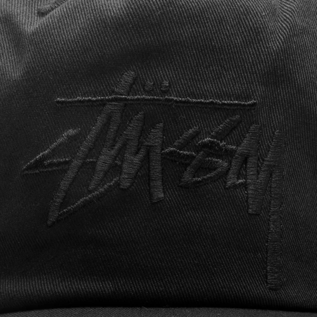 Big Stock Mid Depth Cap - Black - Image 2