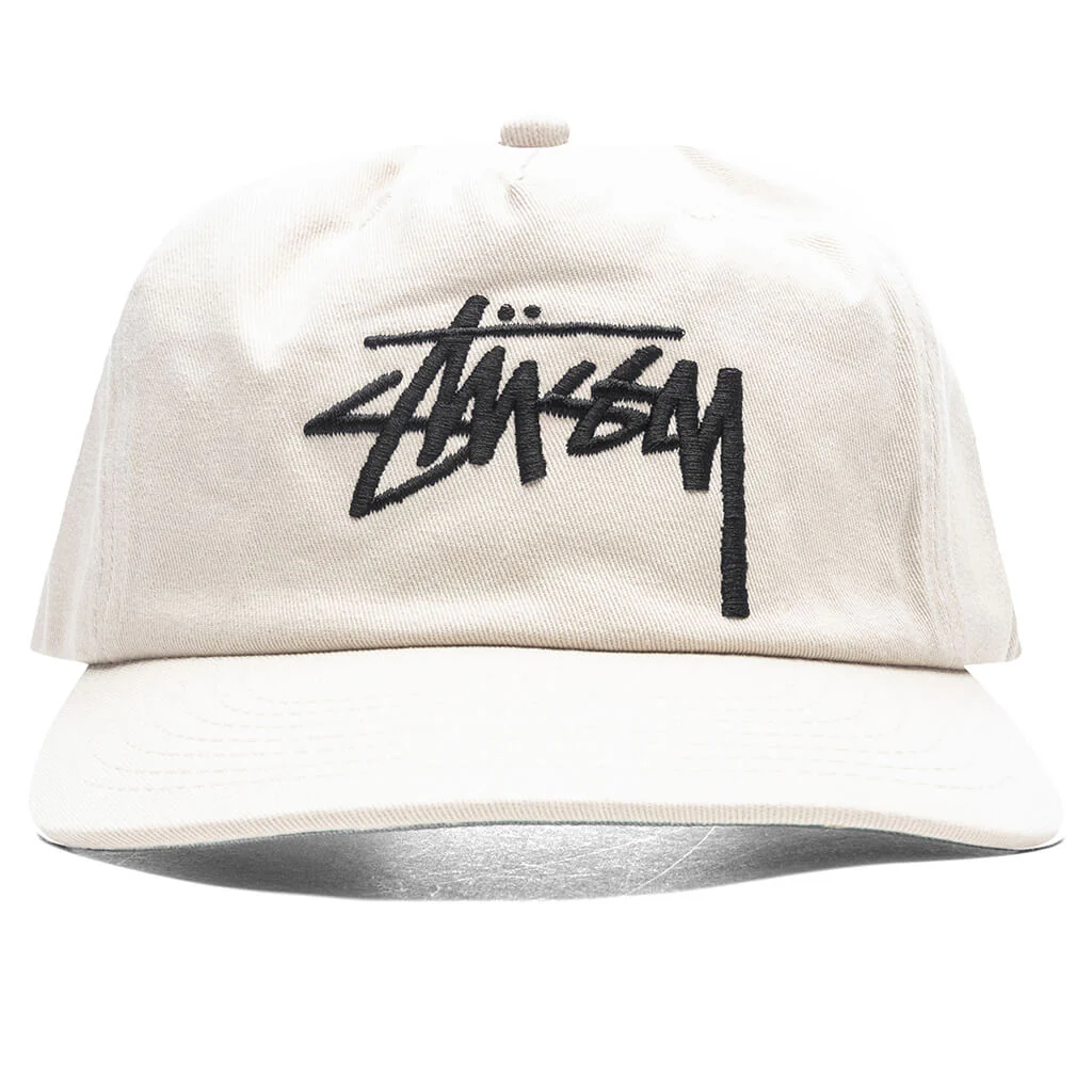 Big Stock Mid Depth Cap - Tan