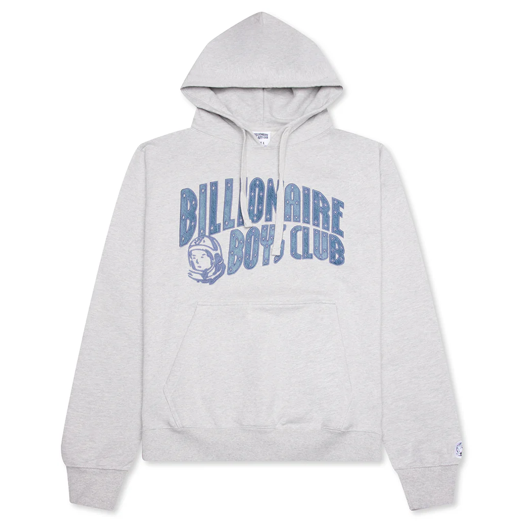 Arch Hoodie - Heather Grey