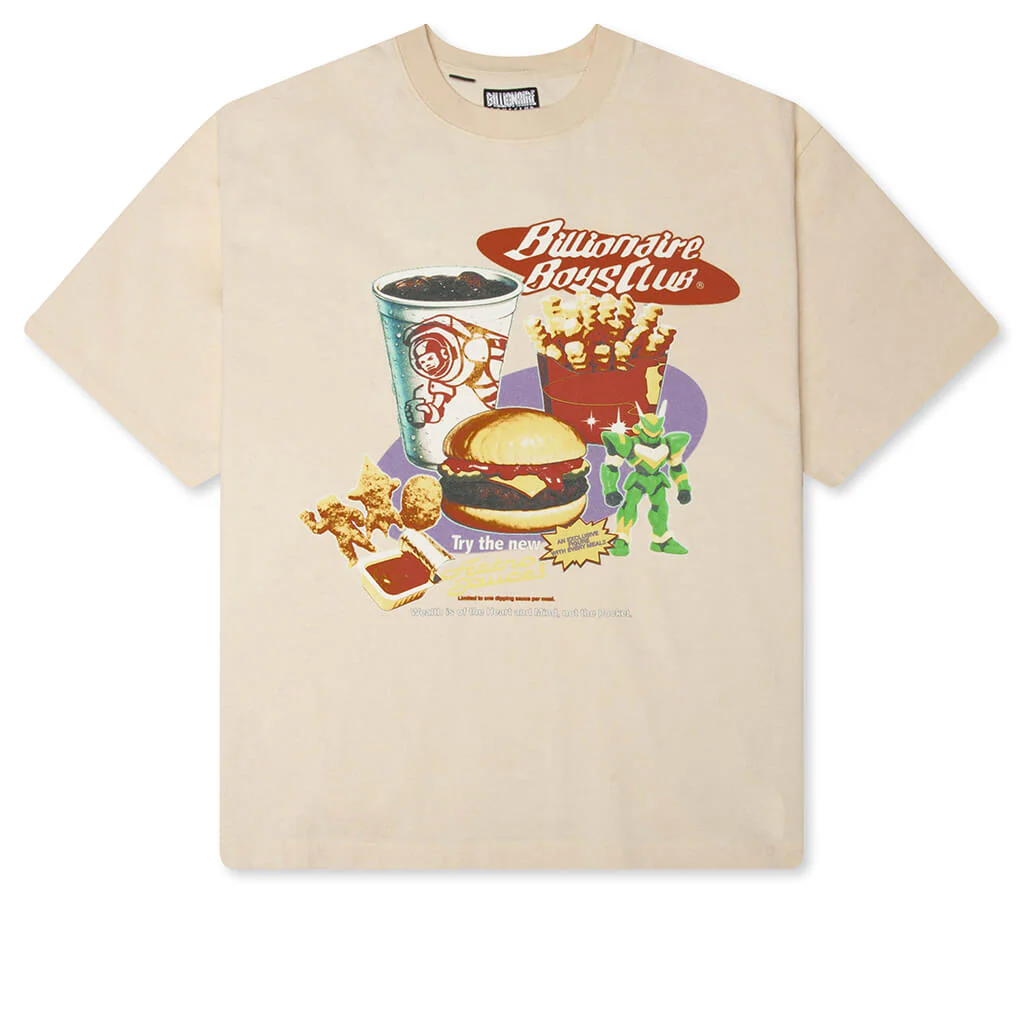 Astro Sauce S/S Knit Tee - Ecru