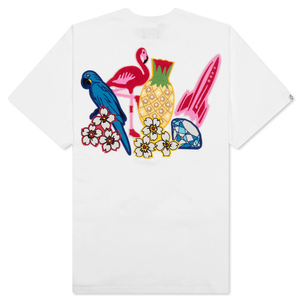 BB Arch S/S Knit - Bleach White - Image 2
