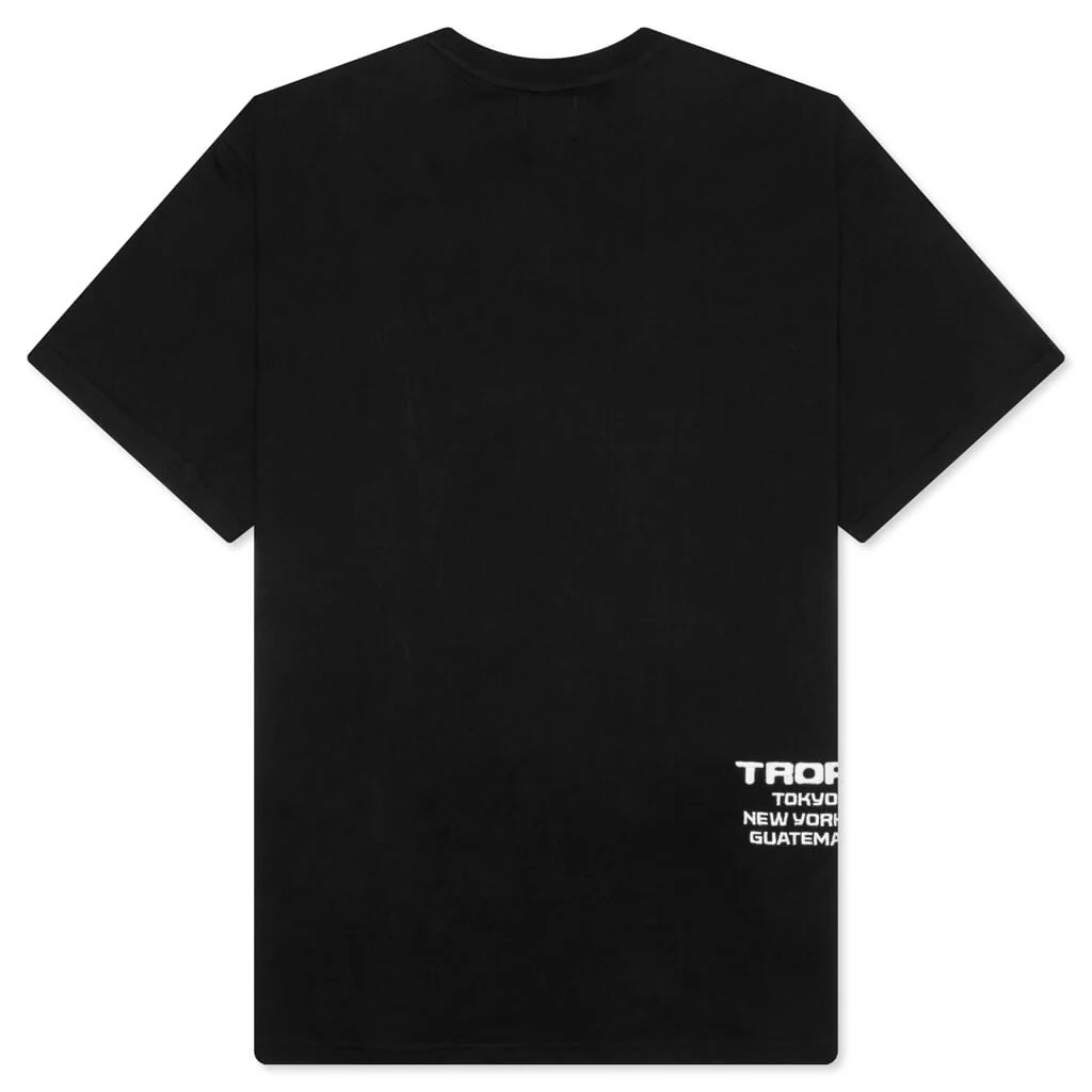 BB Around The World S/S Knit - Black - Image 2