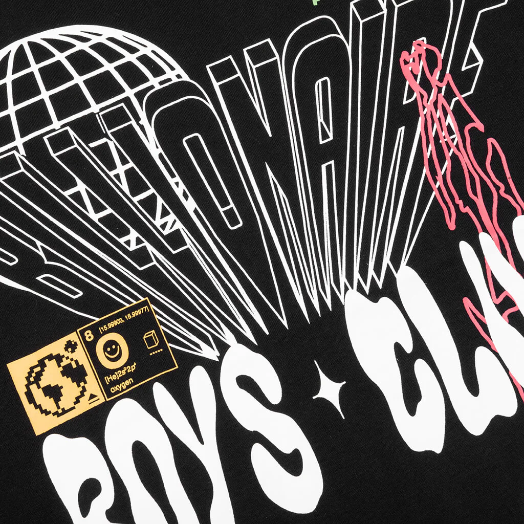 BB Around The World S/S Knit - Black - Image 3