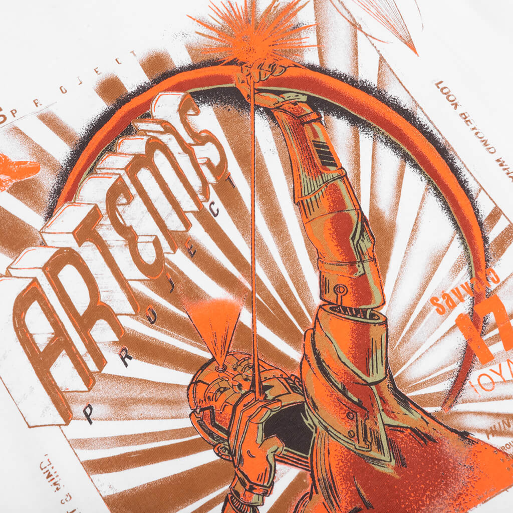 BB Artemis Poster S/S Tee - White - Image 3