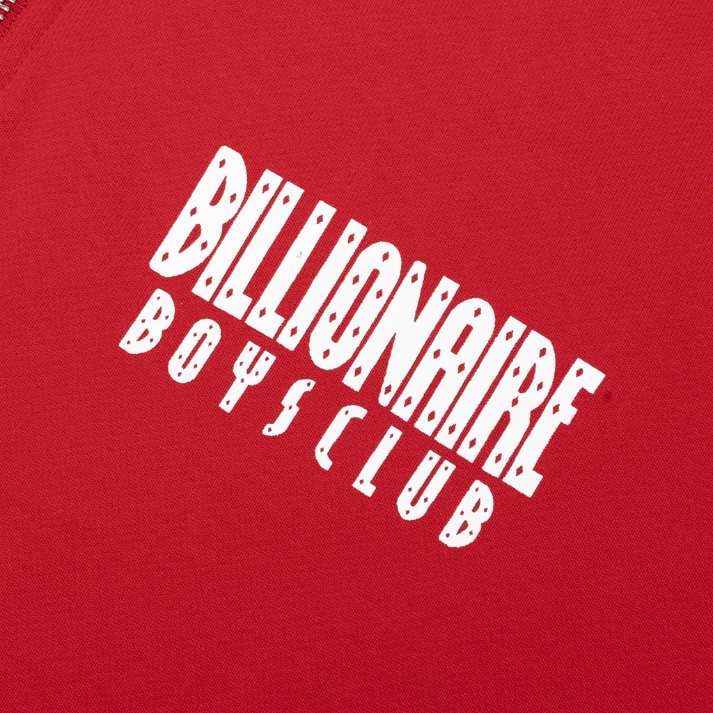 Astro Zip Hoodie - Red - Image 3