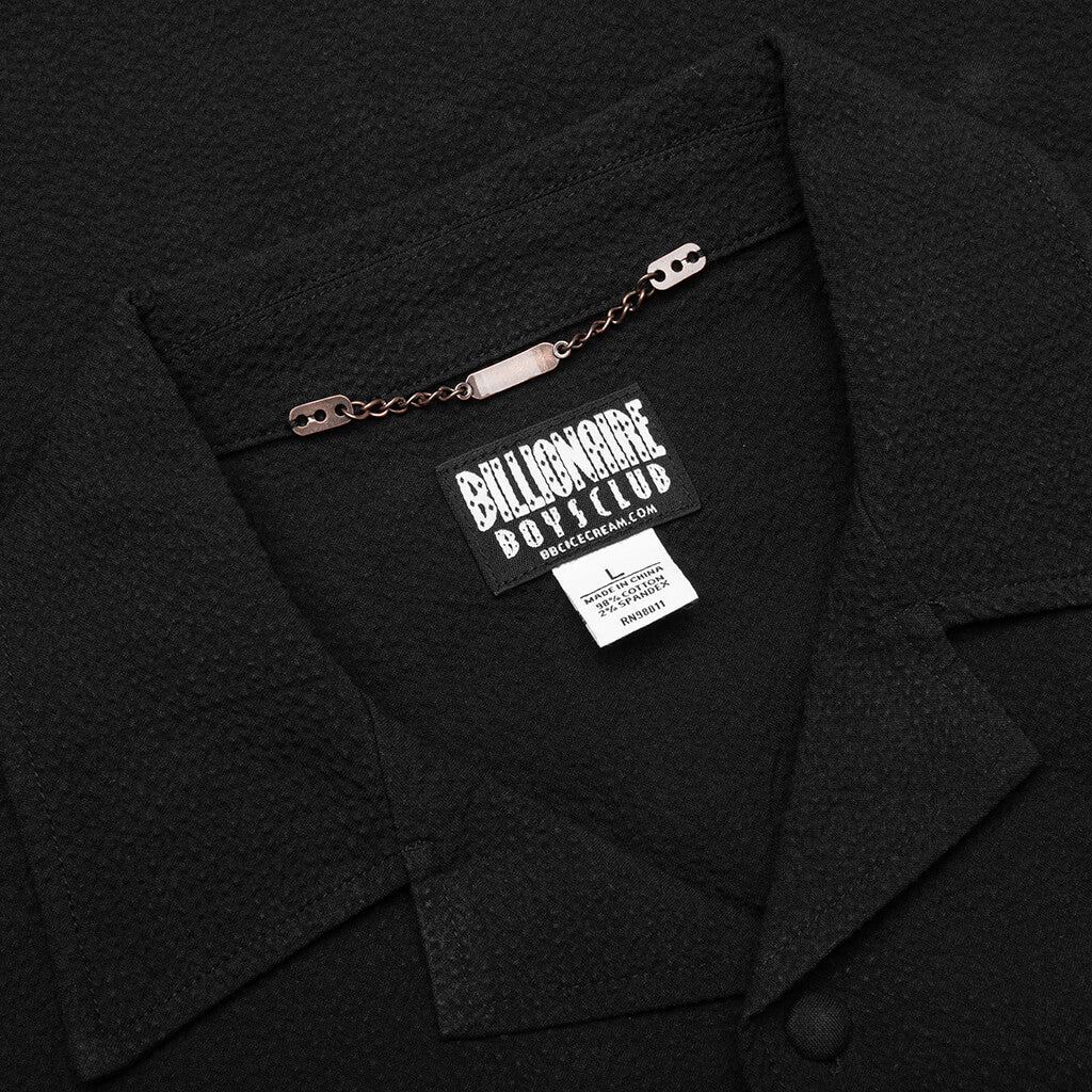 BB Cabana S/S Woven - Black - Image 3