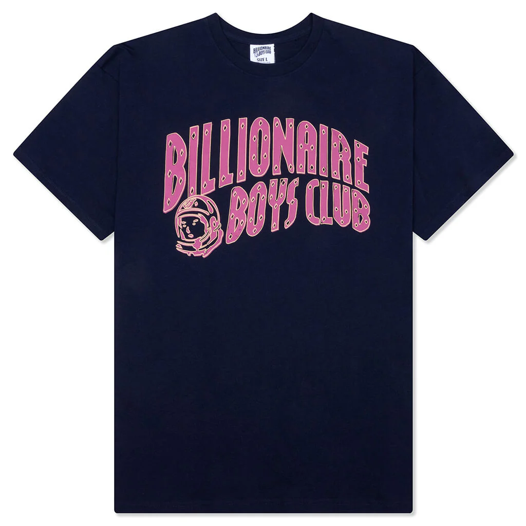 Curve S/S Tee - Navy